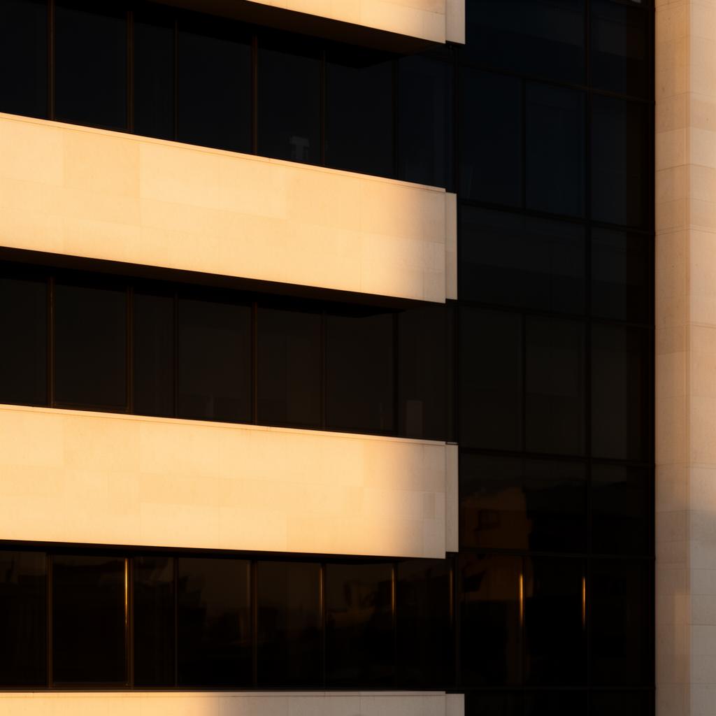 Architectural facade — cover image of the Building Performance Benchmark.